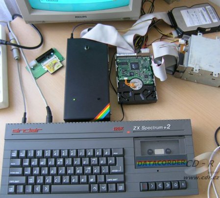 ZX spectrum, řadič a pevný disk