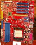 nForce 4 motherboard show: Biostar K8NHA