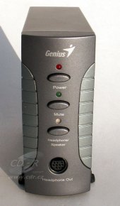 Genius HP-5.1V: Přední panel zesilovače