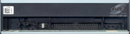 LG GSA-4163B - zadní panel