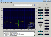 Pioneer DVR 109 - CDspeed zápis DVD-R TY 8×@12×