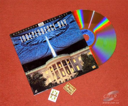 Laserdisc je stejně veliký jako LP gramodeska