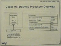 Popis procesoru s kódovým jménem CedarMill