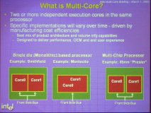 Popis různých druhů dvoujádrových procesorů