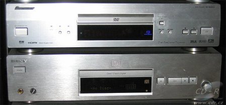 Pioneer DV-668A a Sony SCD-XB940