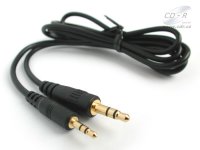 Audio kabel jack 2,5 mm - jack 3,5 mm