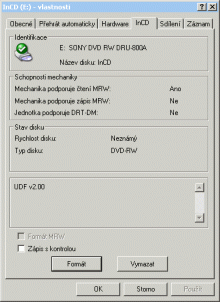 Sony DRU-800A - UDF 2.00