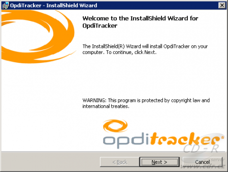 OpdiTracker: Instalace