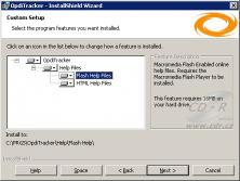 Instalace OpdiTrackeru z webu OpdiComu obsahuje nápovědy