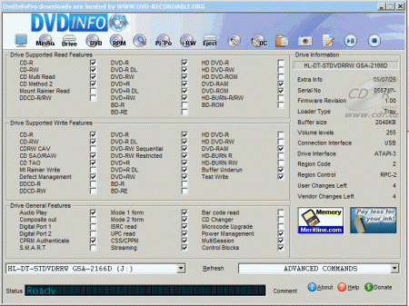 LG GSA-2166D - DVDinfo Pro