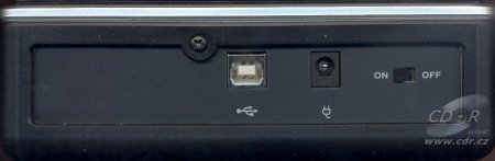 LG GSA-2166D - zadní panel