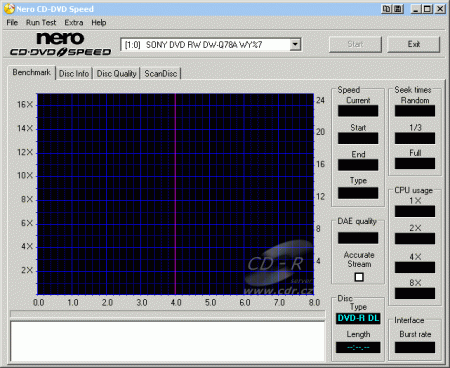 Sony DW-Q78A - CDspeed zápis DVD-R DL