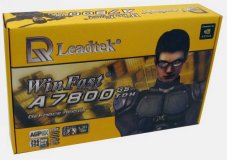 Leadtek Winfast A7800GS TDH, krabice