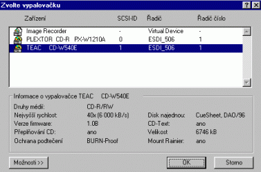 Teac CD-W540E Nero