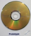 Disk DVD-RW DL JVC 2× speed