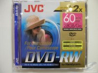 Disk JVC DVD-RW DL 8 cm 2× speed v krabičce