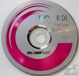 DVD-R DL Moser Baer 8× 8,7 GB