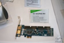 PCI Express ×1 řadič GC-SA2PAE-RH