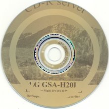 LG GSA-H20L - chybně vypálené LightScribe