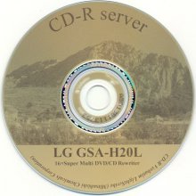 LG GSA-H20L - správně vypálené LightScribe