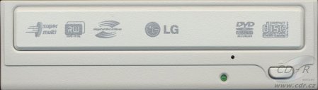 LG GSA-H20L - přední panel