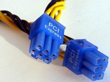 Napájecí kabely náročných PCI Express grafických karet