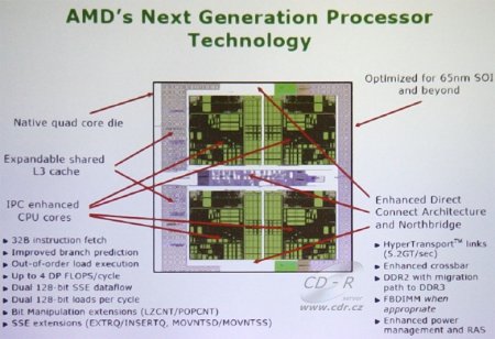 Čtyřjádrové AMD procesory