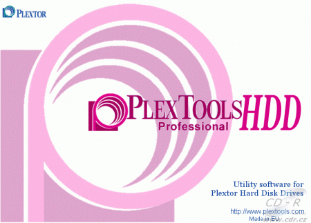 PlexTools Professional HDD About