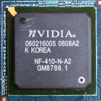 Čip nVidia nForce 410 na základní desce Biostar TForce 6100 AM2