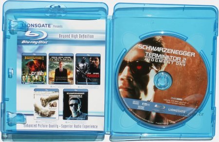 Obsah balení Blu-ray video Terminator 2 - Judgment Day