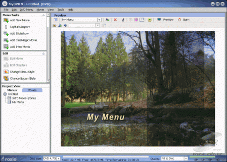 Creator 9 MyDVD