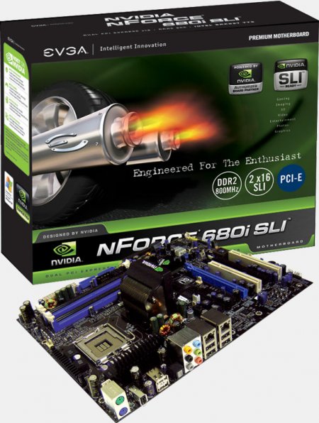 Základní deska EVGA s čipsetem nForce 680i SLI