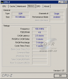 S620: CPU-Z - informace o paměti