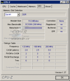 S620: CPU-Z - informace z SPD paměťového modulu