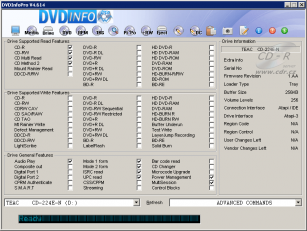 DVDInfoPro - Teac CD-224E-N