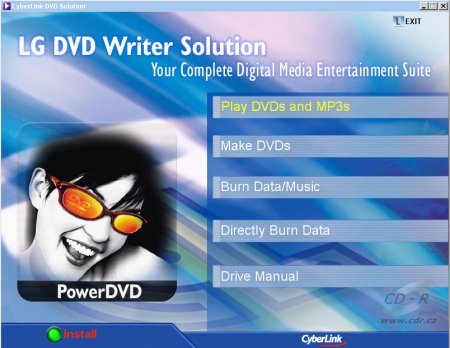 CD-ROM LG Write Solution