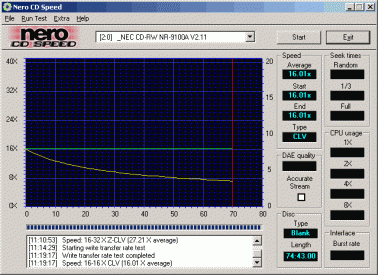 NEC NR-9100A CDspeed CD-R 16×