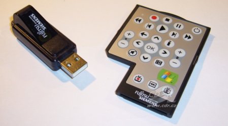 Dálkový ovladač a USB přijímač