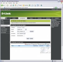 D-Link DNS-323, práva