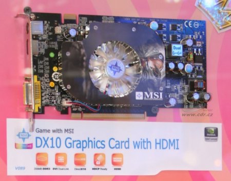 MSI GeForce 8600 GT HDMI