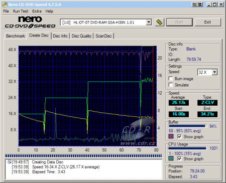 LG GSA-H30N - CDspeed zápis CD-RW