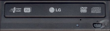 LG GSA-H30N - přední panel