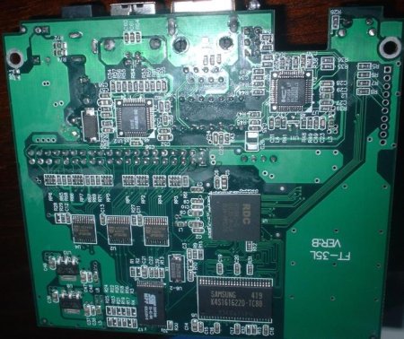 Sansun SN-U3.5LAN: PCB