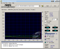 LiteOn LH-20A1S - CDspeed zápis DVD-R 16×@2× simulace