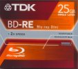 BD-RE TDK BD-RE25JC2XE Durabis 2 - zepředu