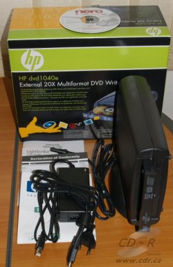 HP dvd-1040e - co si domů přinesete