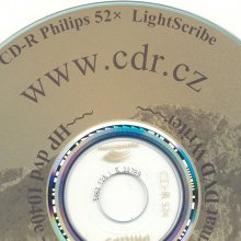 HP dvd-1040e - LightScribe CD-R