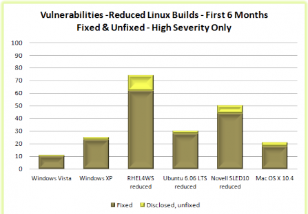 Vážné bezpečnostní díry v OS po jejich prvních 6 měsících existe