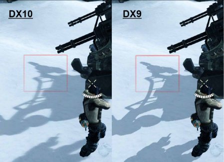 DirectX 10 Softer Shadows vs. DX 9