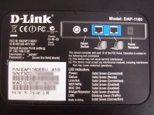 D-Link DAP-1160: Výrobní štítek